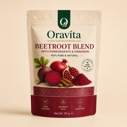 Oravita Beetroot Blend - Cardio Boost with Pomegranate & Cinnamon
