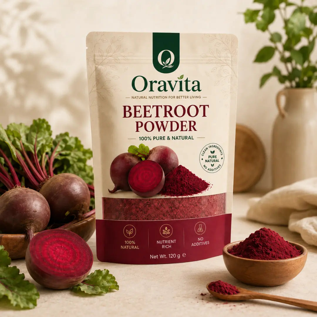 Oravita Beet Bloom – Pure Beetroot Powder