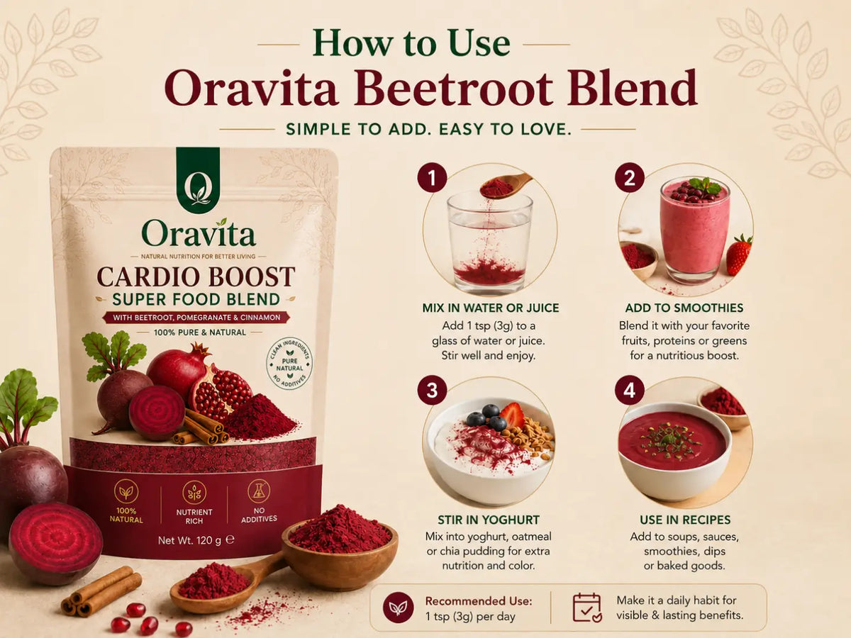 Oravita Cardio Boost SuperFood Blend