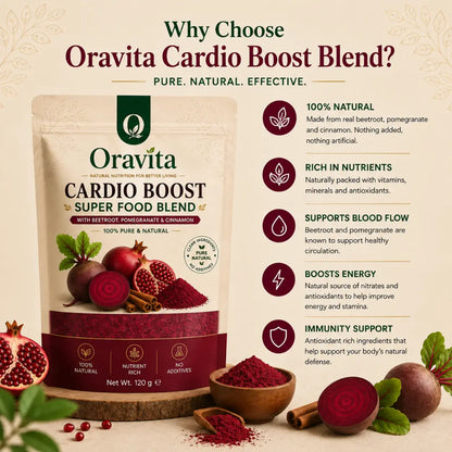 Oravita Cardio Boost SuperFood Blend